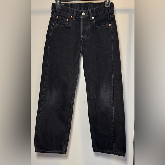 Levi's 550 Black Straight Jeans - Picture 1 of 2